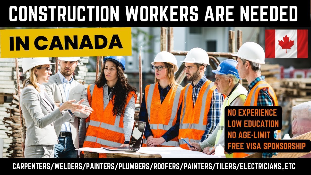 High-Paying Construction Jobs in Canada With Visa Sponsorship
